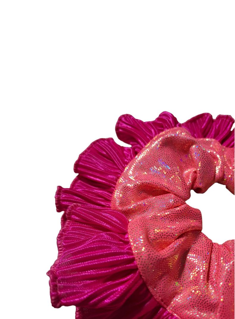 Scrunchie XL Rumbas Bambas Color  Fucsia #2-1