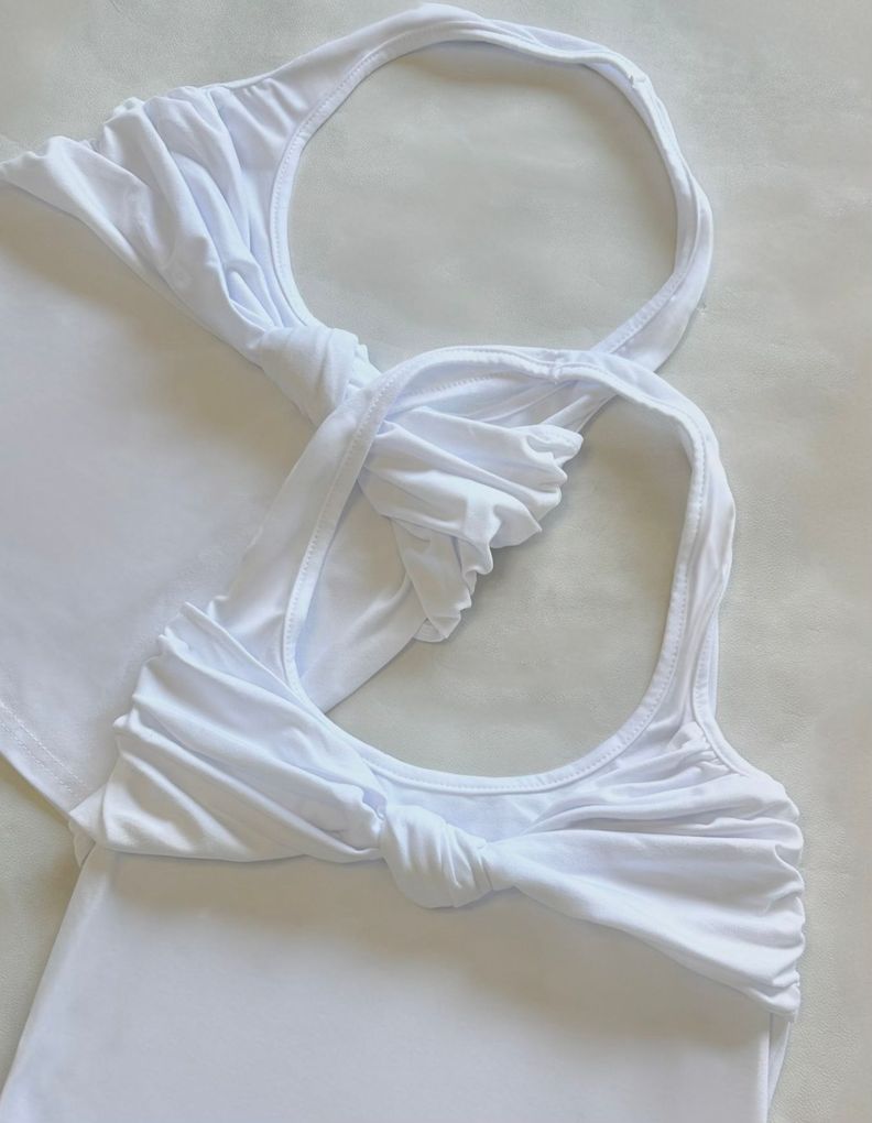 Top Blanco Crop Polera -2