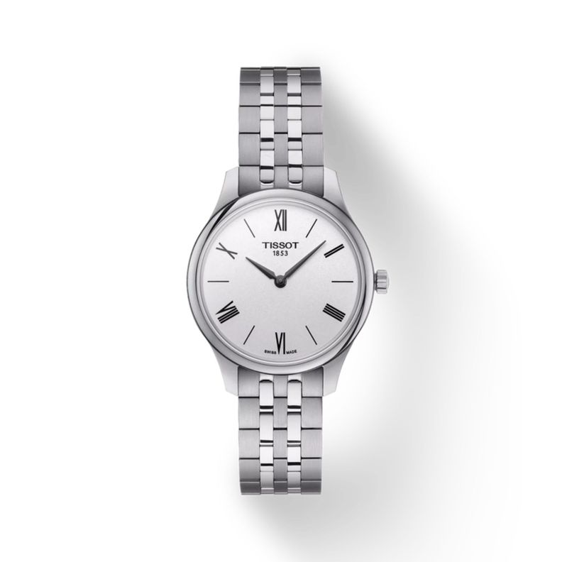 Reloj Tissot Tradition 5 5 Lady 31mm T0632091103800 Plateado
