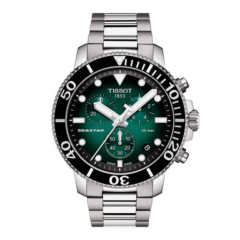 Reloj Tissot Seastar 1000 45MM T1204171109101 Verde