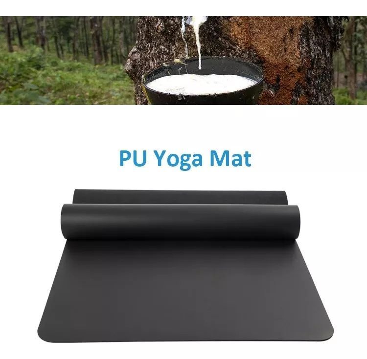 Mat Yoga Caucho Natural Para Ejercicios, 5mm Más Funda-3