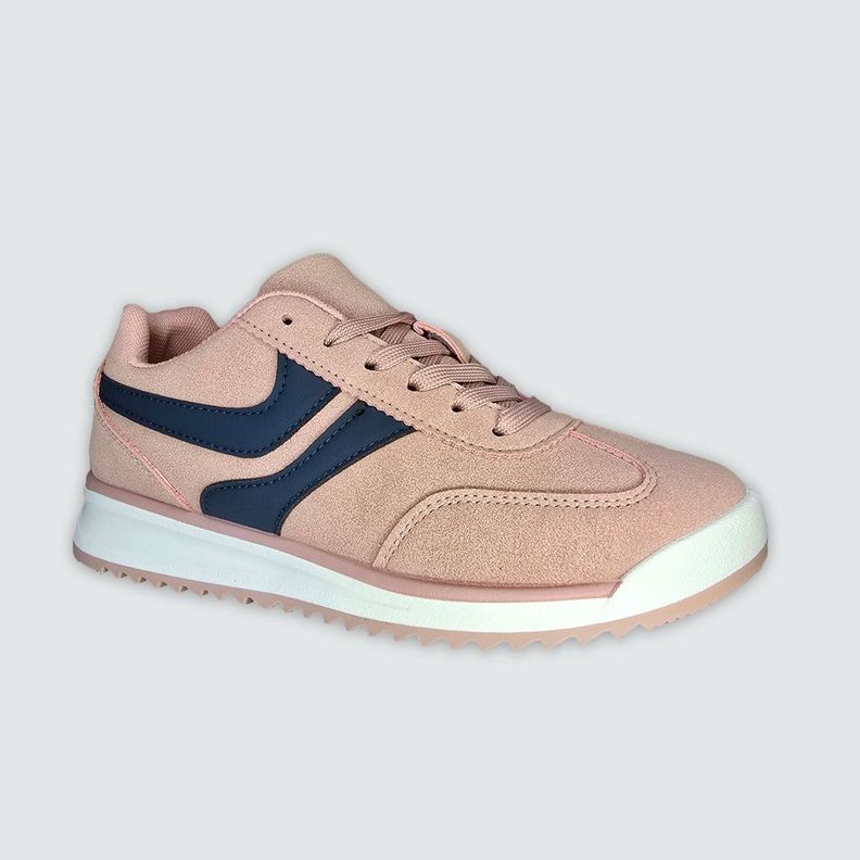 Zapatilla Rosada Urbana | Estilo Casual Femenino - 7689