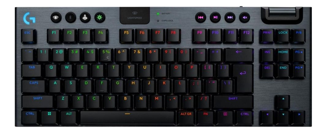 Teclado Mecánico Inalámbrico Logitech G915 Tkl Rgb Lightspee-0