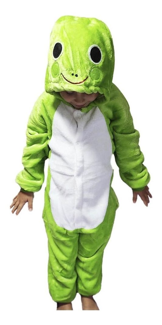 Pijama Y Disfraz Enterito Polar Diseños Variados Talla 8-9-0