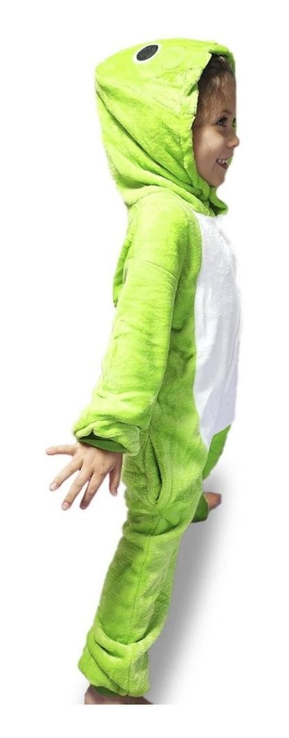 Pijama Y Disfraz Enterito Polar Diseños Variados Talla 8-9-2