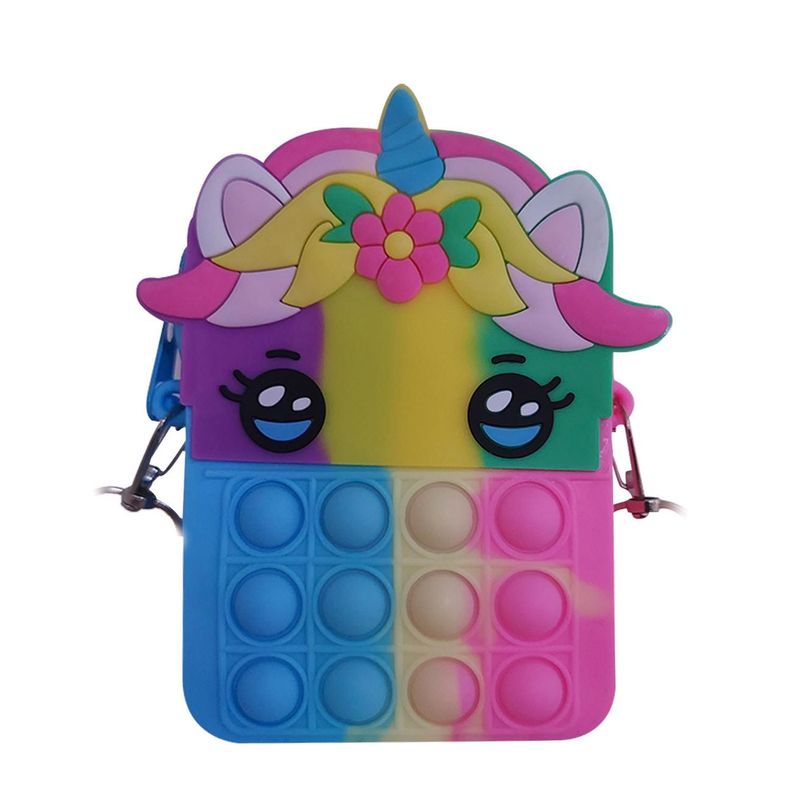 Cartera De Pop It Juguetes Antiestres Infantil 086 14x8.5cm-0
