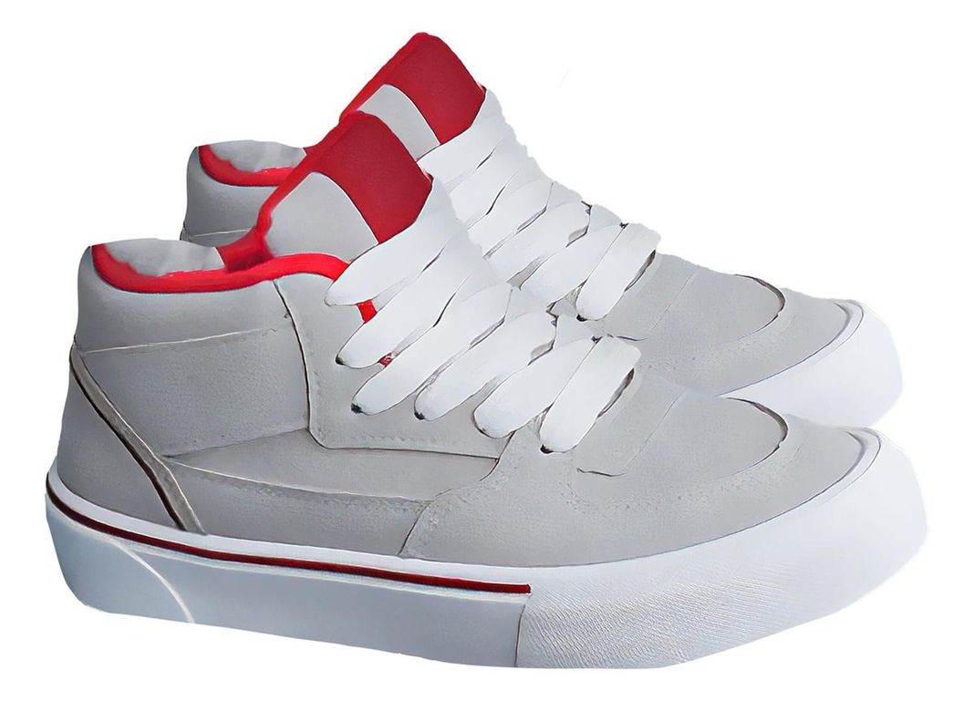 Zapatillas Juvenil Hombre Mujer Urbano Skate Caña Alta 7630-2