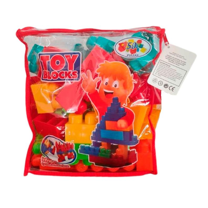 Bloques Educativos Grandes Fab Chile Series 50 Piezas