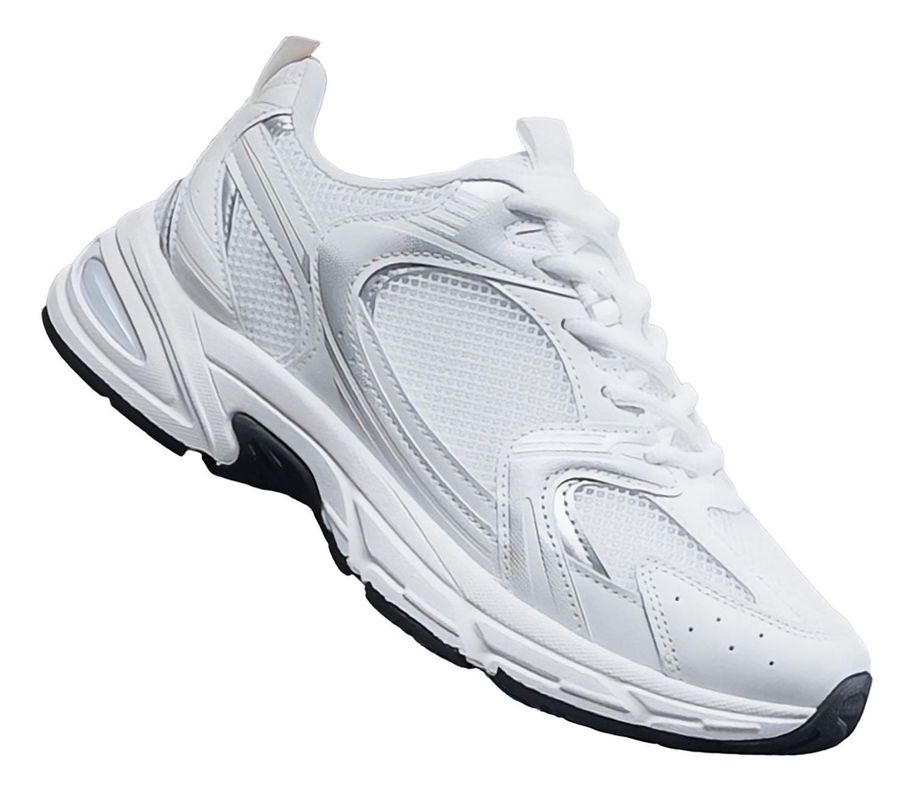 Zapatillas Hombre Moda Chunky Deportivas Blancas 7648-2