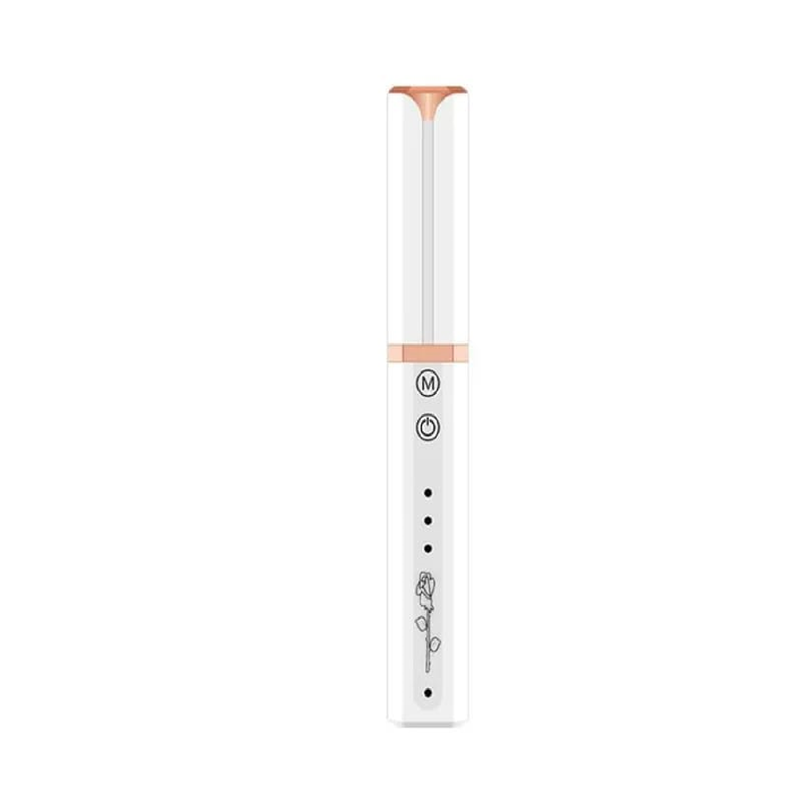Mini Encrespador Rizador De Pestañas Térmico Usb Blanco-0