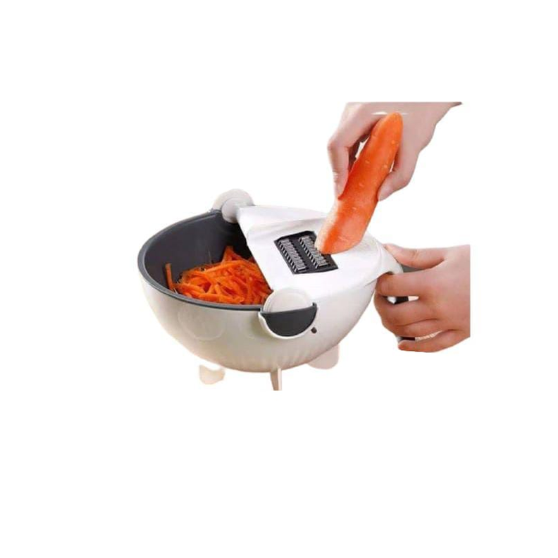 Cortador De Verduras Multifunción 9 En 1, Con Escurridor -0
