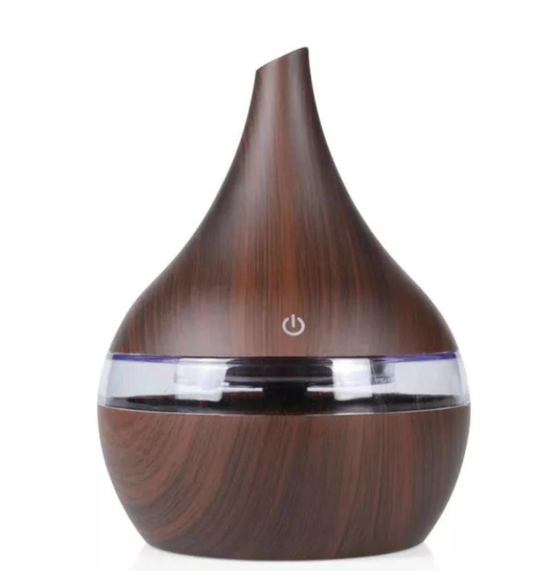 Humificador De Aire Con Aromatizador Para Habitaciones Café Oscuro-0