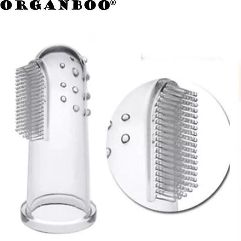 Set 4 Cepillo De Silicona Para Limpieza De Dientes-1