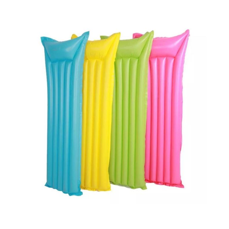Flotador Inflable Plastico Color Calipso Transparente-1