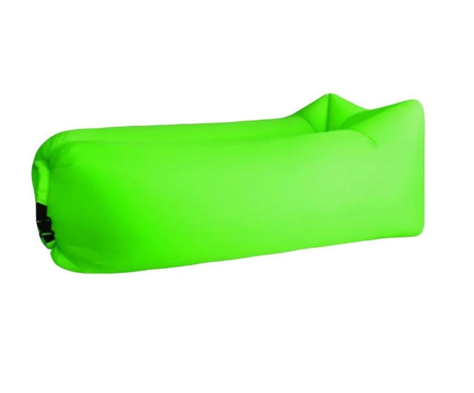 Banana Sofa Inflable Para Acampar Verde-0