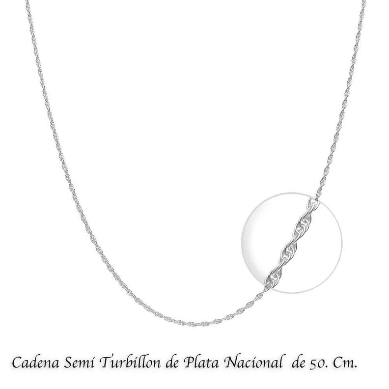 Colgante media luna con pareja de gatos en plata fina 950-1