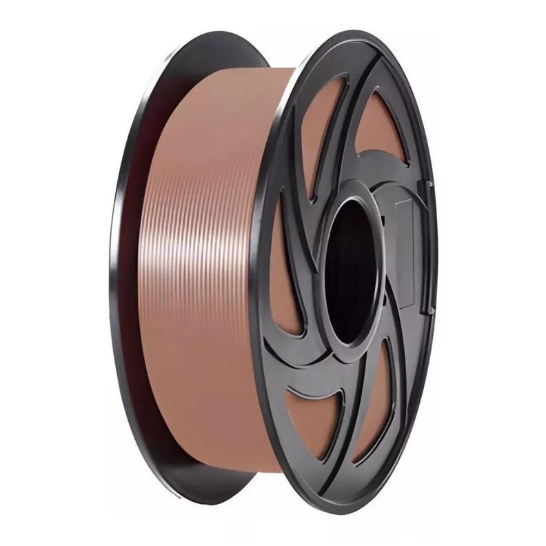 Filamento 3d Pla Tronxy De 1.75mm Y 1kg Marron-0