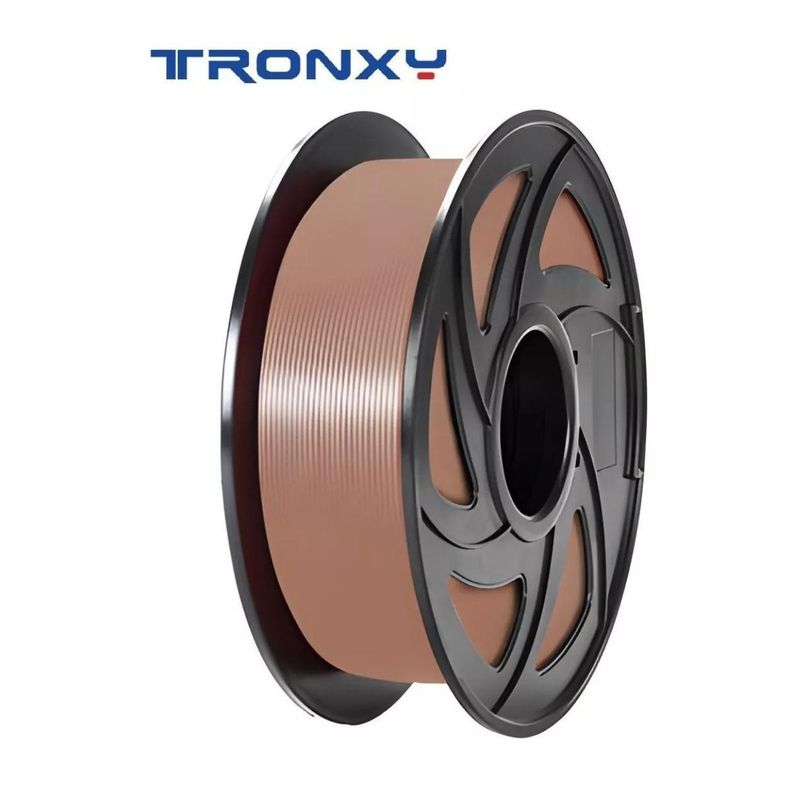 Filamento 3d Pla Tronxy De 1.75mm Y 1kg Marron-1