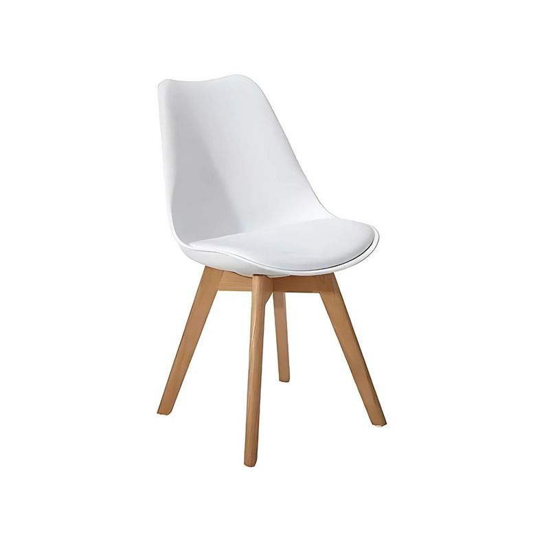 Pack 4 Sillas Tulip Color Blanco, Comedor, Bar, Negocio