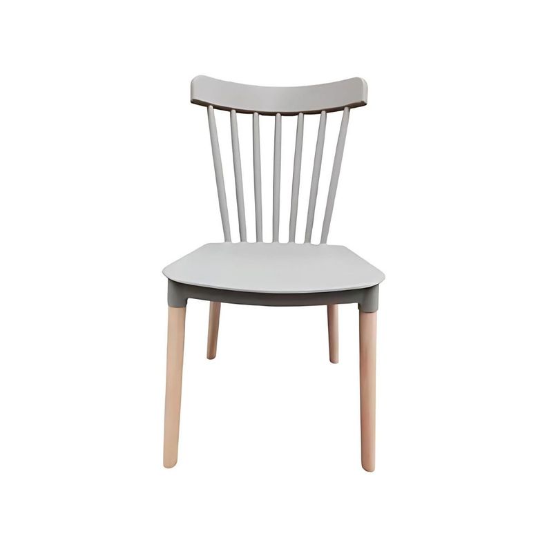 Pack 6 Sillas Windsor Comedor, Terraza, Restaurant-Gris Claro-1