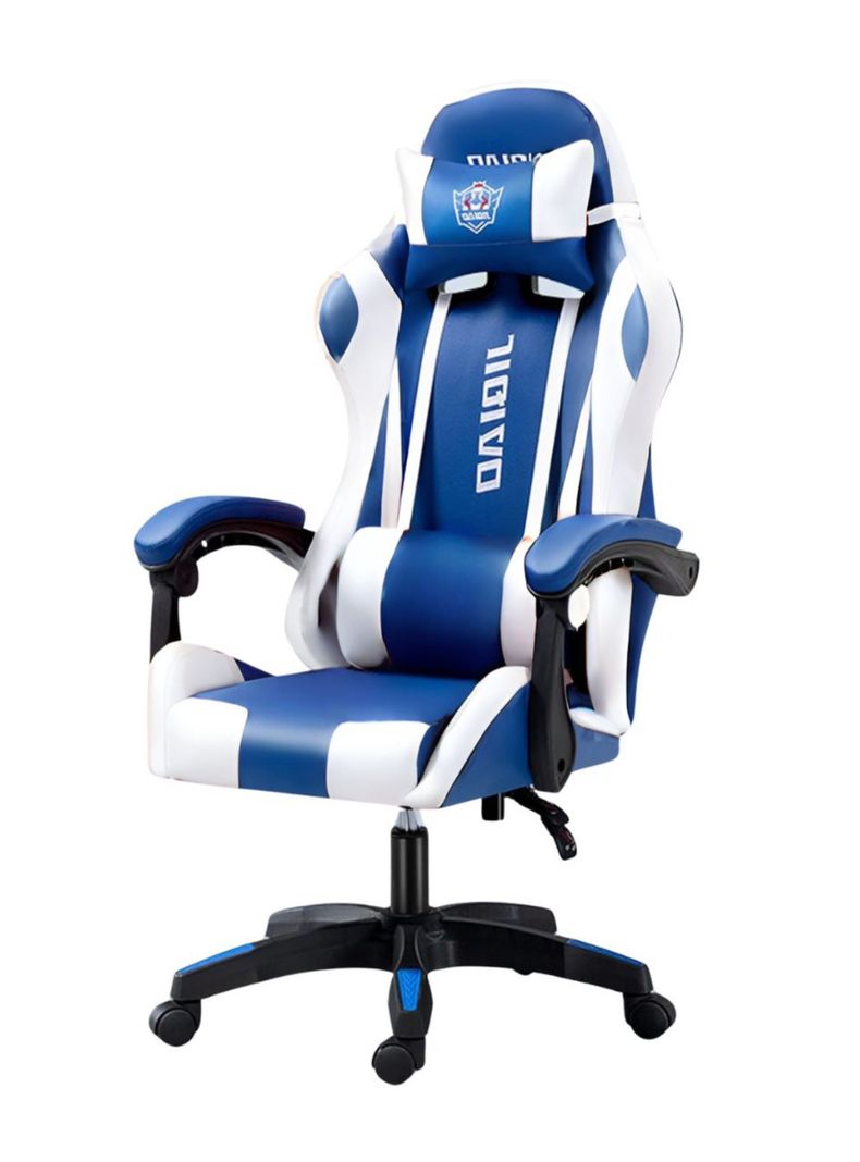 Silla Gamer JIQIAO- Azul/ Blanco-0