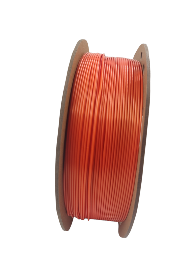 Filamento 3d Pla Seda Arcoiris Tronxy De 1.75mm Y 1kg-  RED/GOLD-2