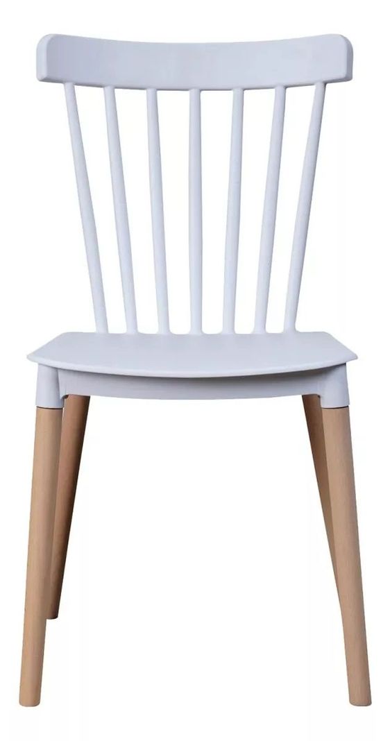 Pack 4 Sillas Windsor Comedor, Terraza, Restaurant- Blanca-0