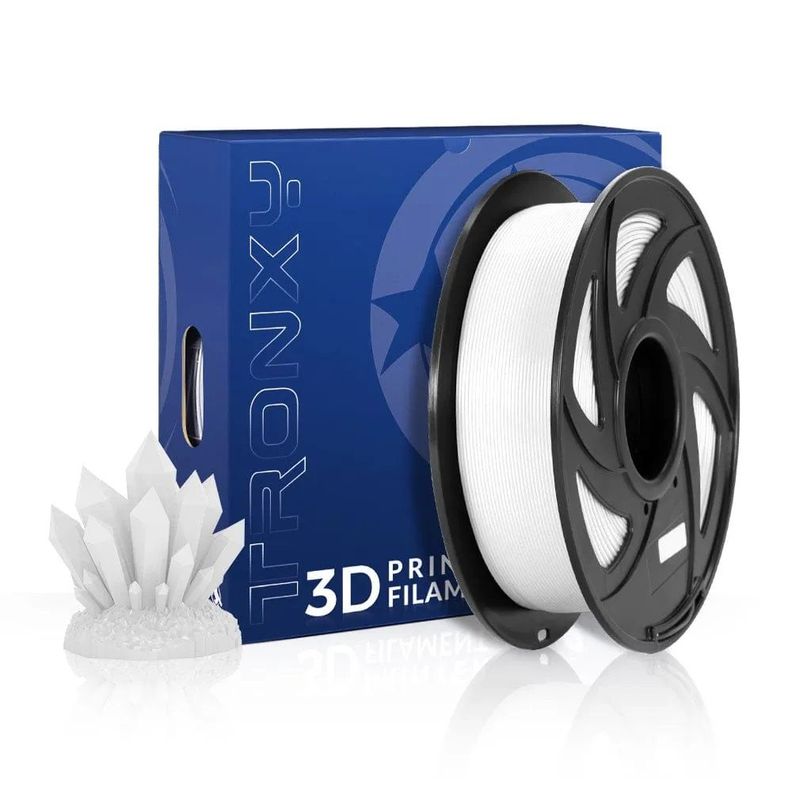 Filamento 3d Pla + Tronxy De 1.75mm Y 1kg- BLANCO-0