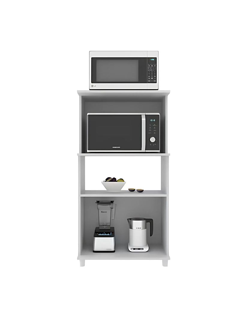 Mueble Para Microondas Blanco