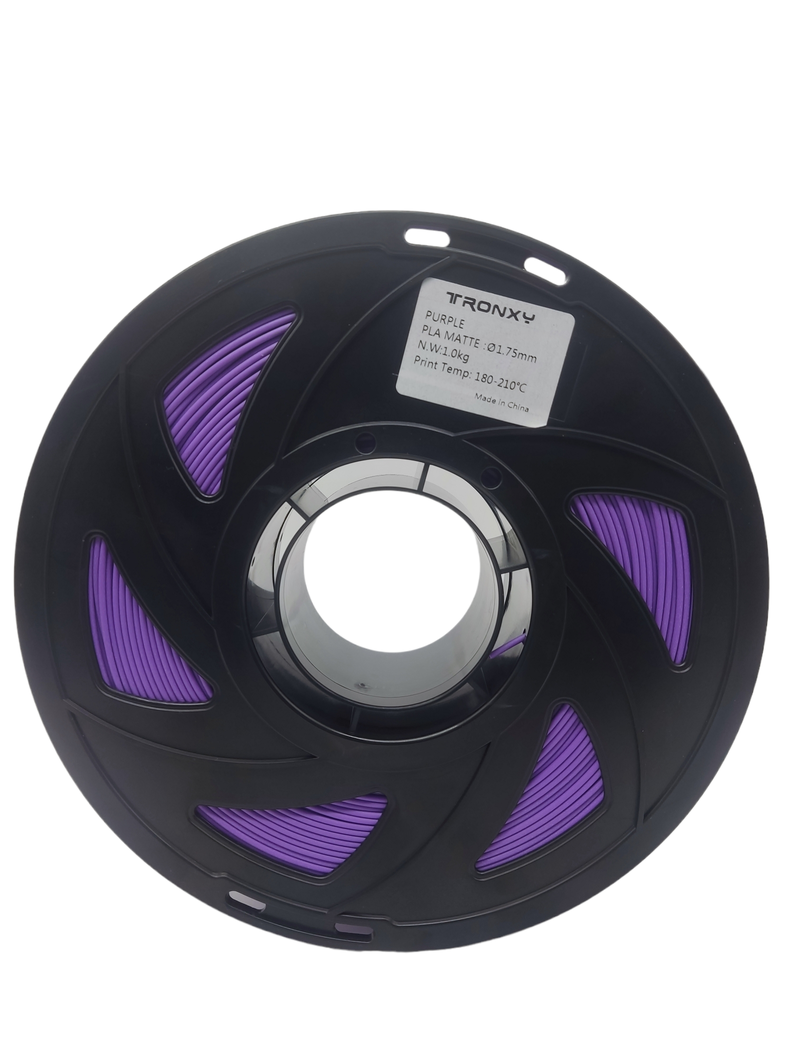 Filamento 3d Pla Mate Tronxy De 1.75 Y 1 kg- MORADO-1