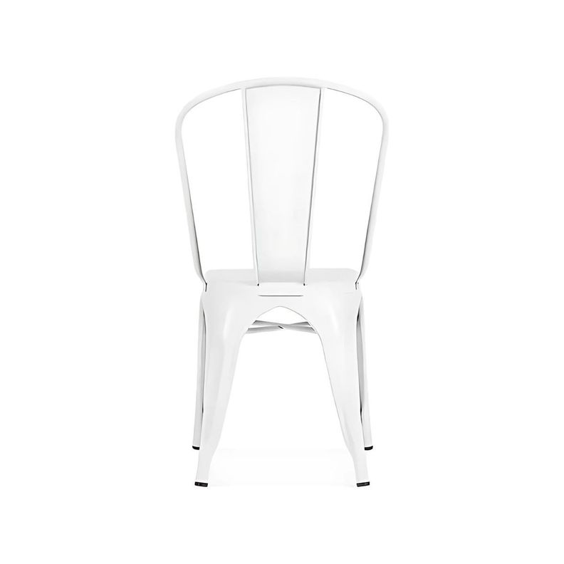 Pack 4 Sillas Tolix Color Blanco Mate, Comedor, Restorant-1