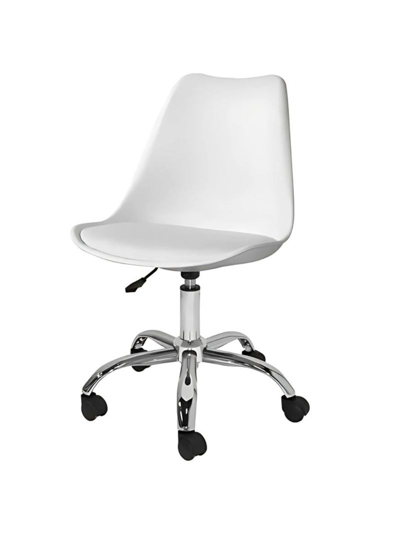Pack 4 Silla Oficina Eames Acolchada Tulip, Escritorio