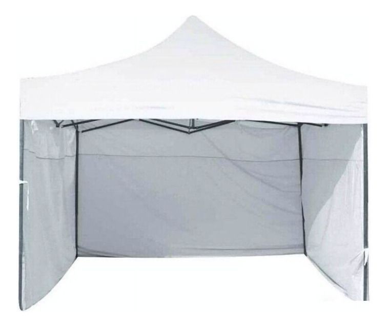Toldo Con Pared 3x3mts, Arma Fácil,  , Blanco, Plegable-0