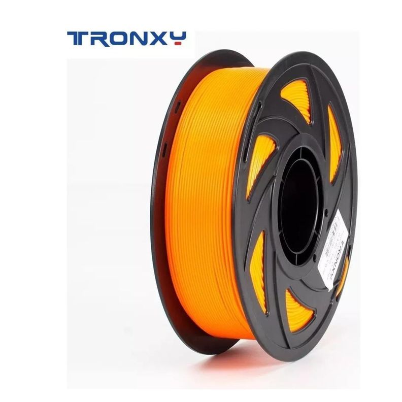Filamento 3d Pla Tronxy De 1.75mm Y 1kg Fluo Naranja-1