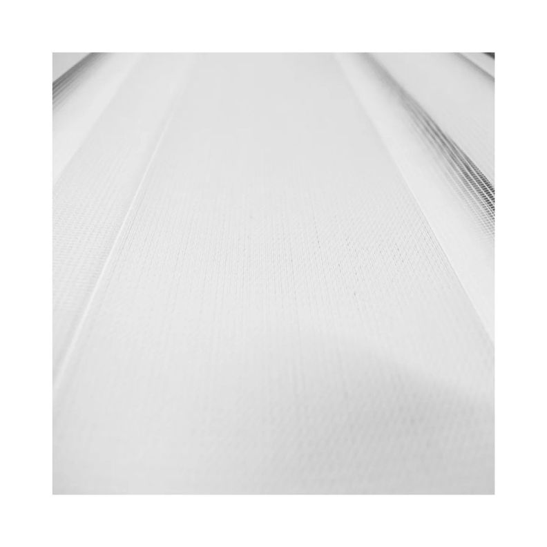 Cortina Roller Zebra Blackout 240x240cm - Blanco-2