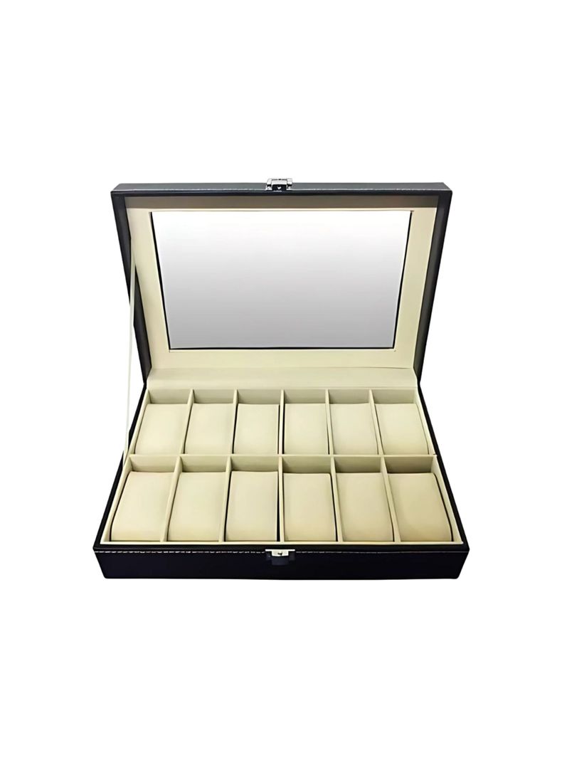 Organizador De Relojes Para 12 Unidades, Regalo, Hombre,-1