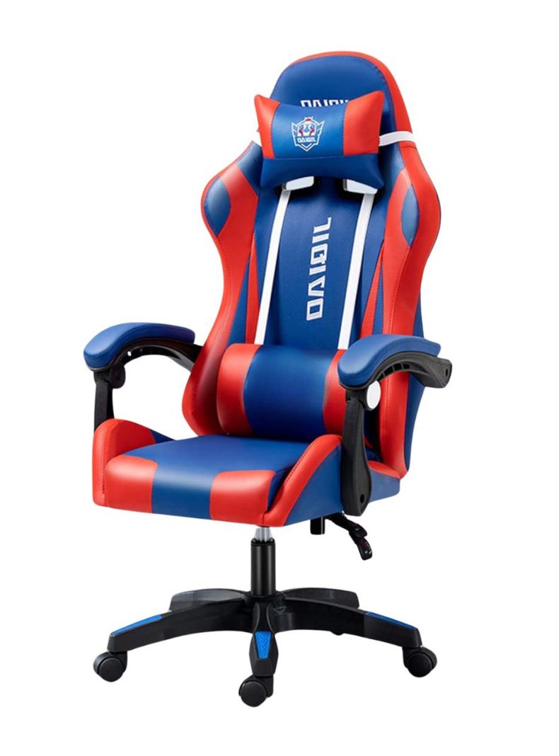 Silla Gamer JIQIAO- Azul/ Rojo-0