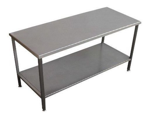 Mesón Central Acero Inox 150cm Negocio, BOZZO-0