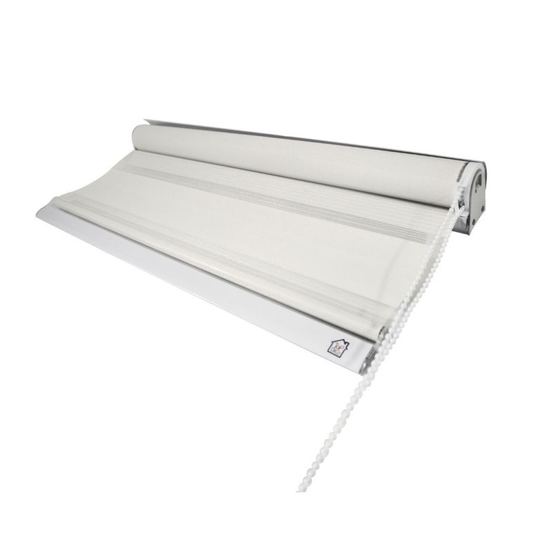 Cortina Roller Zebra 60x240cm - Beige-0