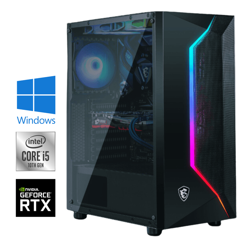 Pc Gamer Intel Core i5-10400, Rtx 3050, Ram 16gb, SSD 512gb-0
