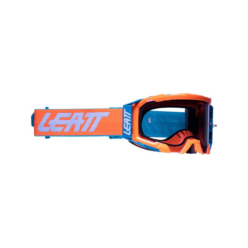 Antiparra Leatt Moto Velocity 5.5 Neon Orange Light Grey 58%-0