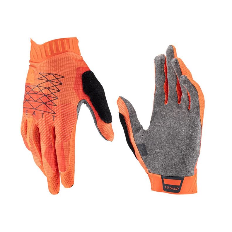 Guantes Leatt Bicicleta y Moto 1.0 GripR Flame M 8EU 9US-0