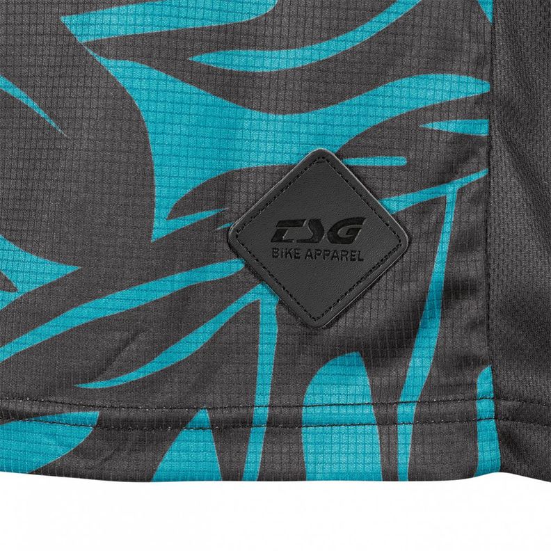 Jersey TSG Manga Larga Mujer Floral Ocean Depths Negro-2