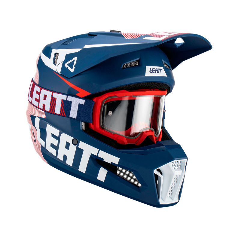 Kit Leatt Casco Con Antiparra Moto 3.5 V23 Royal XL-0