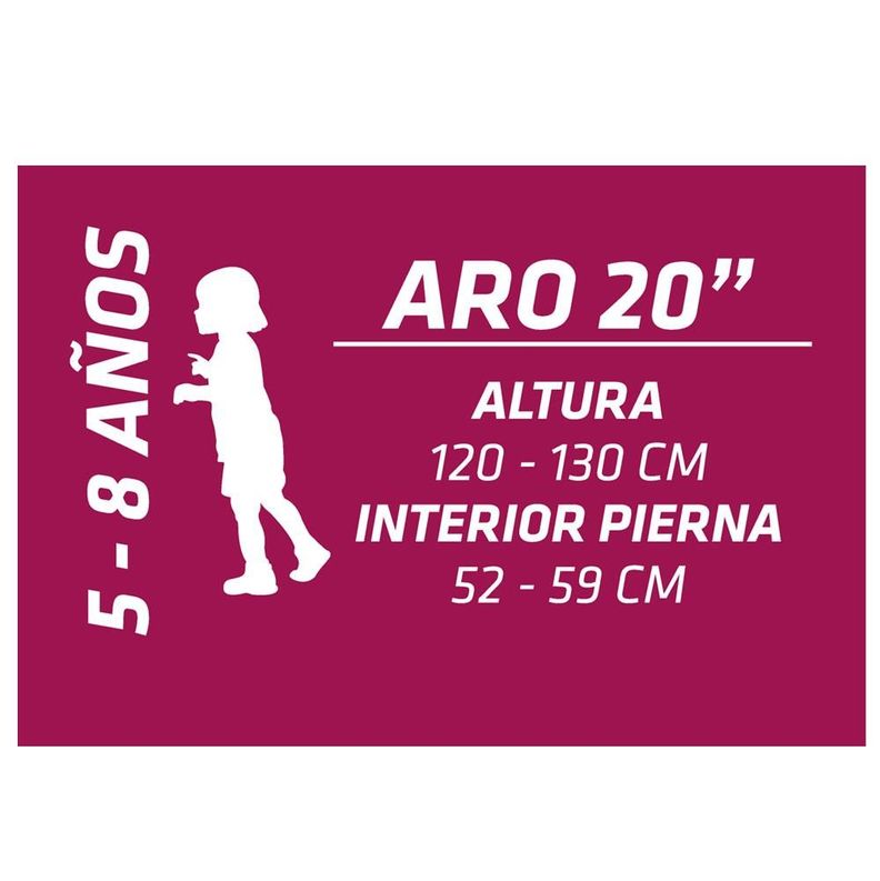 Bicicleta Royal Baby 20 Infantil Mars-3