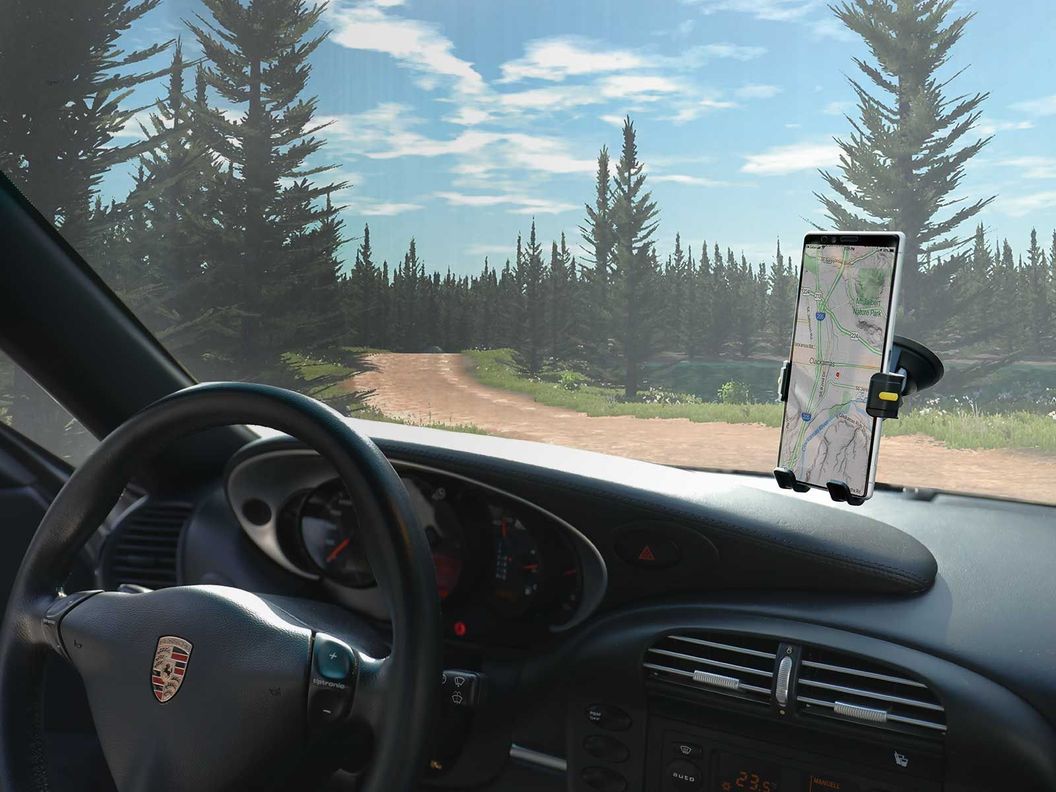 Soporte Topeak Celular Ventosa Vidrio Auto Omni-3