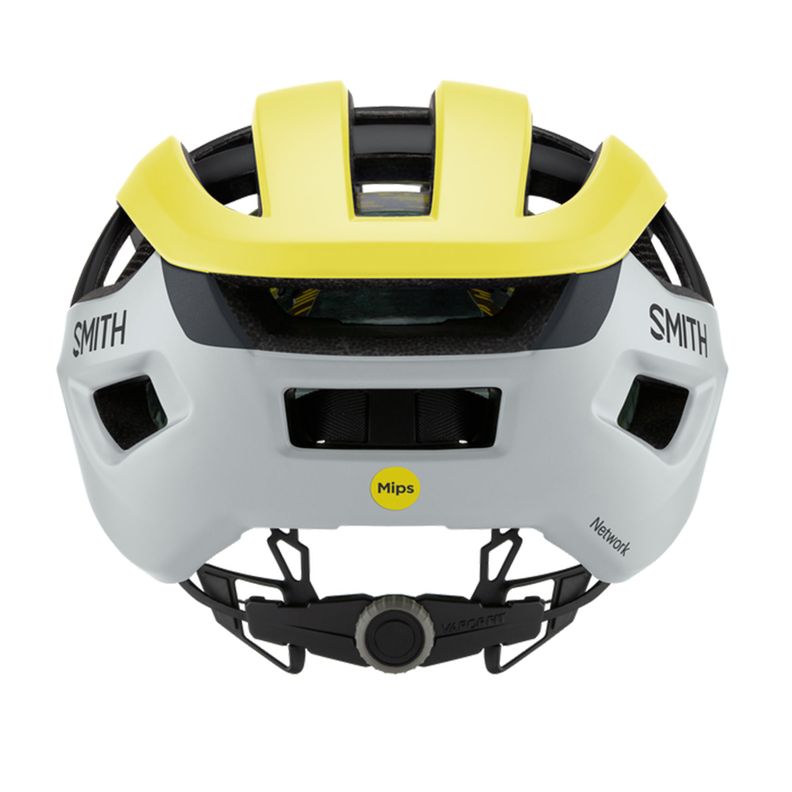 Casco Smith Network Mips Matte Neon Amarillo L-2