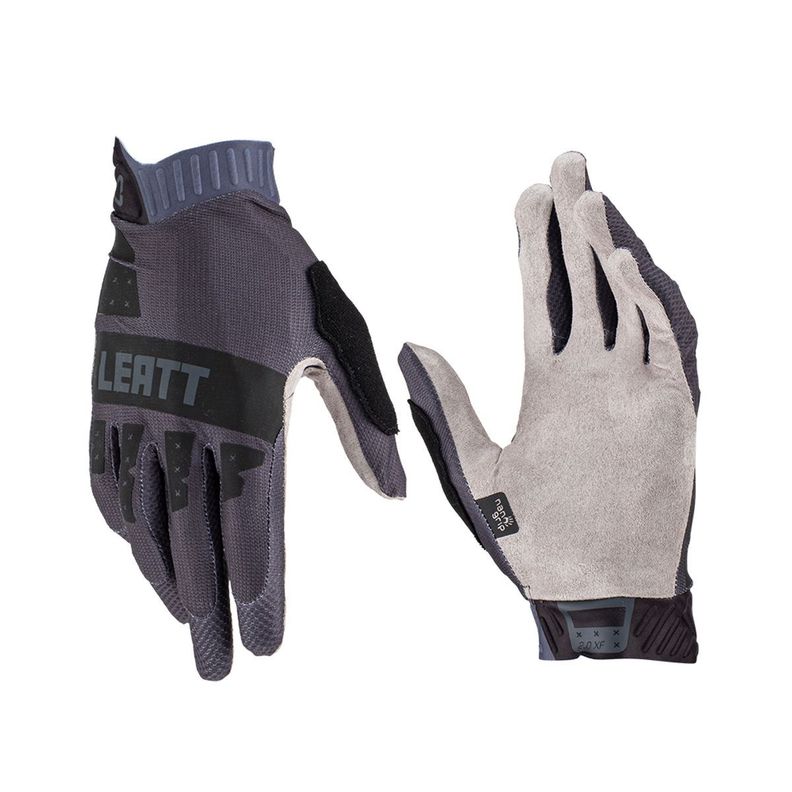 Guantes Leatt Bicicleta y Moto 2.0 X-Flow Stealth S 7EU 8US-0