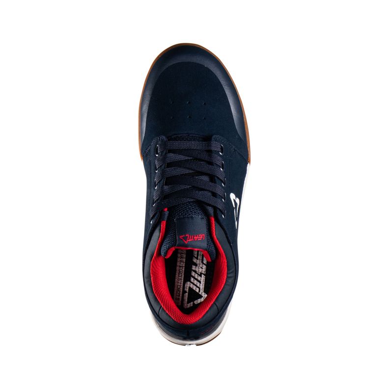 Zapatilla Leatt 2.0 Plataforma Ciclismo Deportivo Casual Azul-2