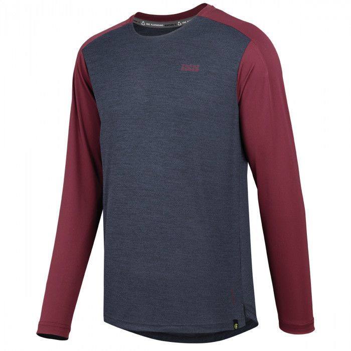 Jersey Flow X L/S Black-Raisin S IXS-0